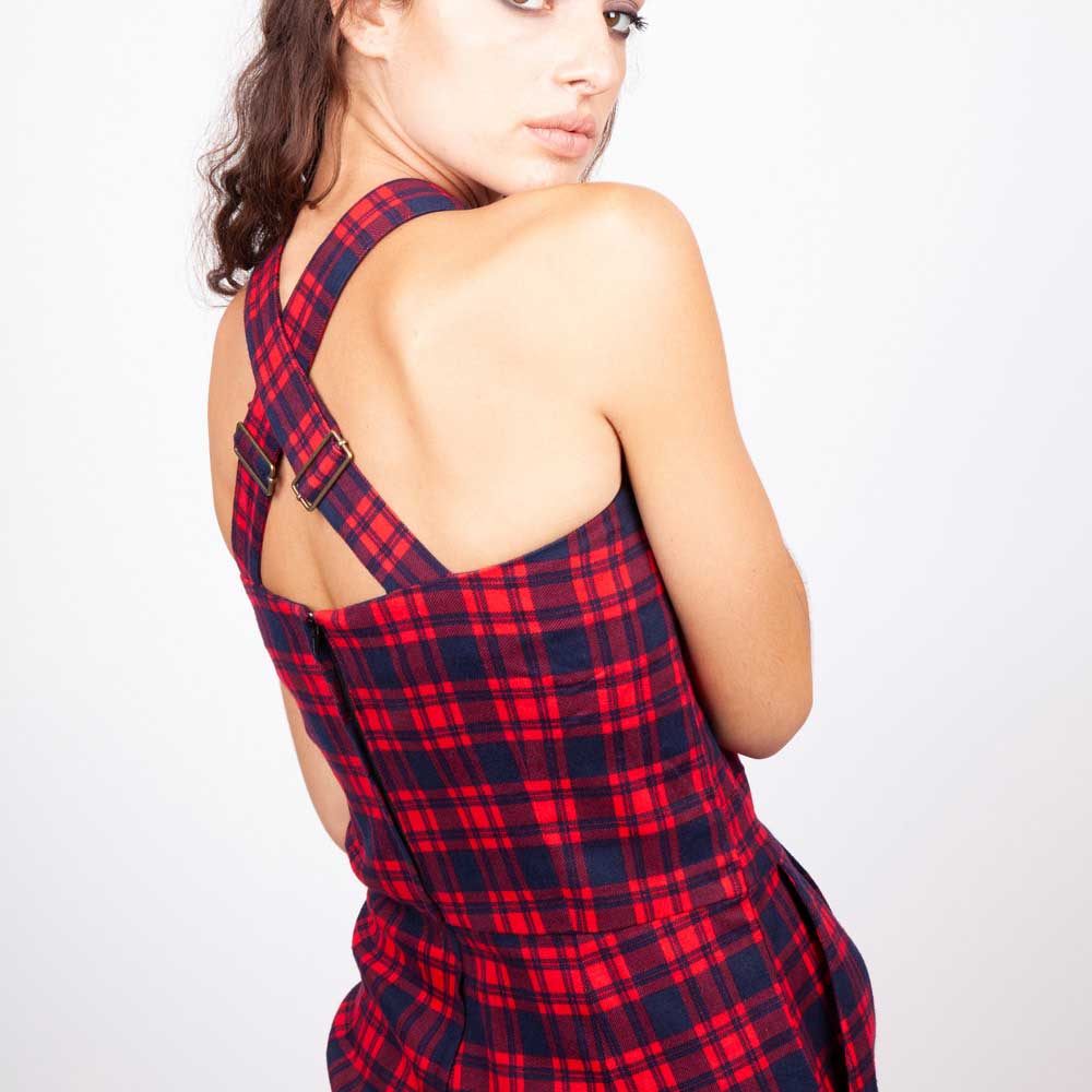 Jawbreaker - Just checking Jumpsuit - Red/Blue Product image